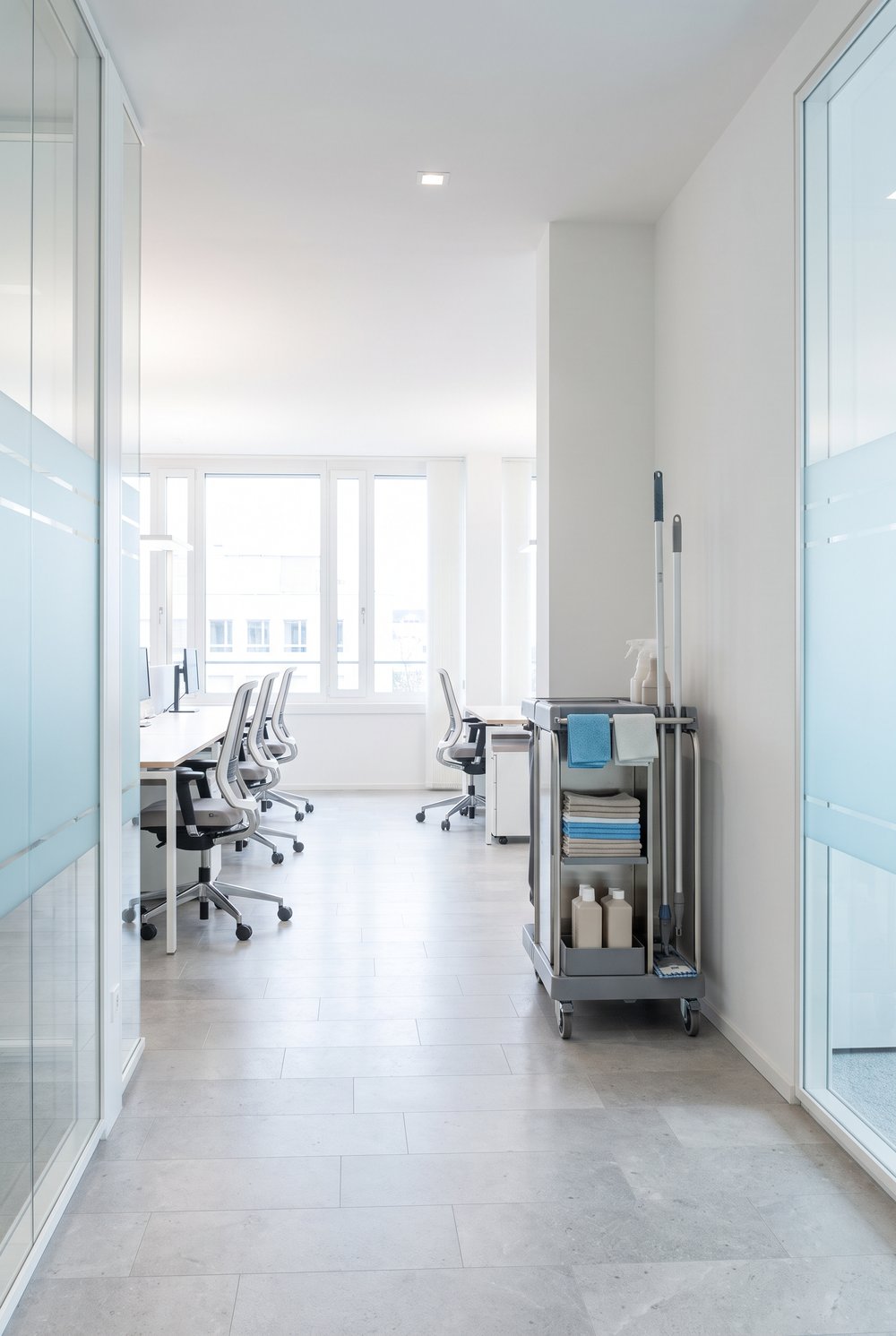 Unterhaltsreinigung im Büro durch Clever-Clean München